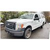 Image 1 : 2012 FORD F-150 XL FLEX FUEL, 4DR PU, WHITE VIN 1FTEX1EM1CFC25712