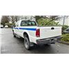Image 2 : 2001 FORD F-350 XL SUPERDUTY, 4DR PU, WHITE VIN 1FTSW31S91EA01662