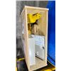Image 1 : WOODEN CRATE OF ASSORTED CHAIN PULLERS & INDUSTRIAL CRANE PARTS