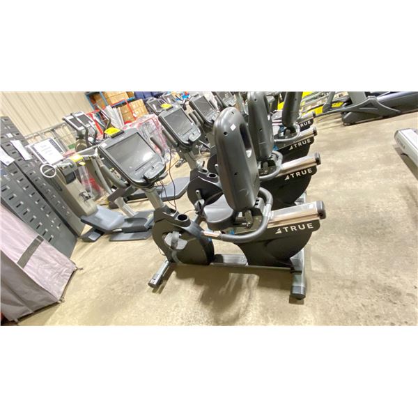 TRUE POLAR COMMERCIAL ELECTRIC RECUMBENT BIKE WITH TOUCH SCREEN DISPLAY, USB INPUT,