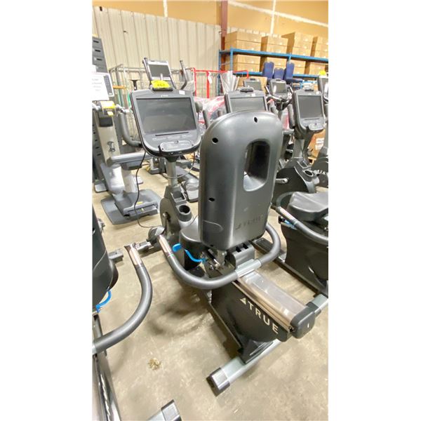 TRUE POLAR COMMERCIAL ELECTRIC RECUMBENT BIKE WITH TOUCH SCREEN DISPLAY, USB INPUT,