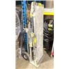 Image 2 : GORILLA LADDERS 375 LBS CAPACITY ADJUSTABLE PAINTERS WALK PLANK & COSCO PNEUMATIC TIRE COMBO HAND