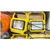 Image 2 : 2 LED WORK LIGHTS, 2 ELECTRIC INDUSTRIAL JOB SITE HEATERS & SMS-25 ELECTRIC WIRE STRIPPING MACHINE