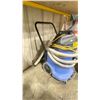 Image 2 : NACECARE BLUE COMMERCIAL MOBILE JANITORIAL ELECTRIC VACUUM WITH HOSE