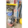 Image 1 : HENRY COMMERCIAL ELECTRIC JANITORIAL VACUUM, STIHL YARD BRUSH ATTACHMENT & STIHL TRIMMER SAW