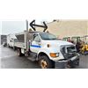 Image 2 : 2013 FORD F650 XL SUPERDUTY DUMP TRUCK WHITE VIN 3FRNF6FC7DV019539