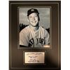 Image 1 : Mickey Mantle Autographed Display
