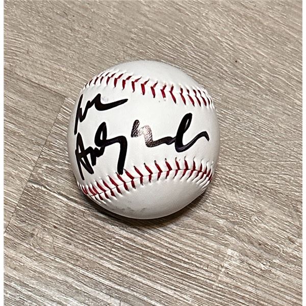 Andy Warhol Autographed BASEBALL RARE