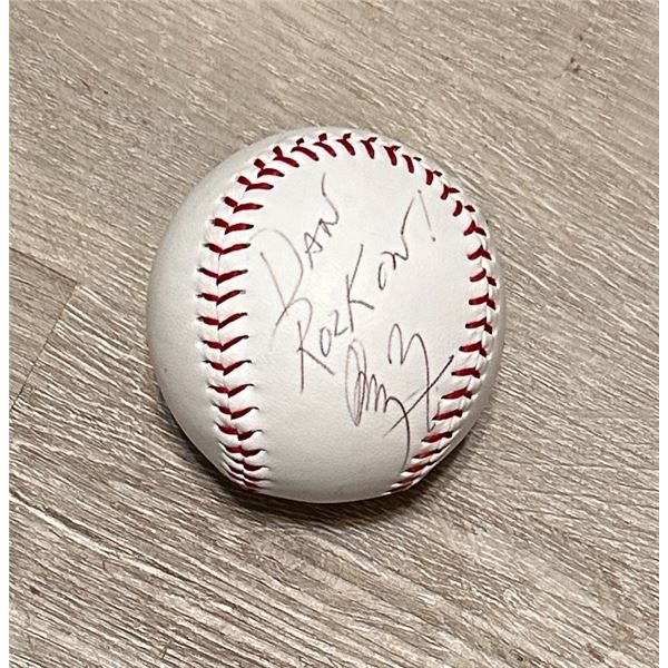 Jimmy Page Autographed Baseball