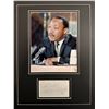 Image 1 : Martin Luther King jr Autographed Display