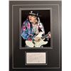 Image 1 : Stevie Ray Vaughan Autographed Display