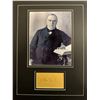 Image 1 : William McKinley Autographed Display