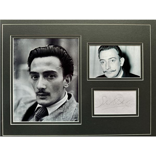 Dali Autographed Display