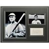 Image 1 : Ty Cobb Autographed Display