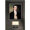 Image 1 : James Monroe Autographed Display