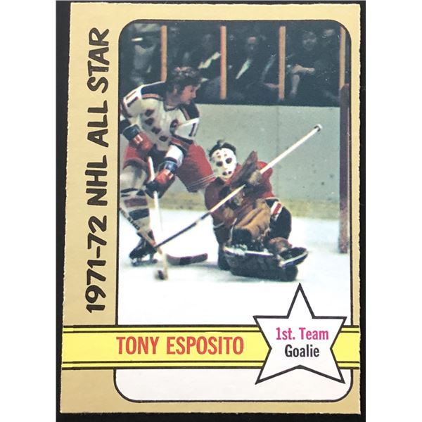 1972-73 O-PEE-CHEE TONY ESPOSITO (HOF)