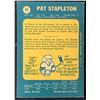 Image 2 : 1969-70 O-PEE-CHEE PAT STAPLETON