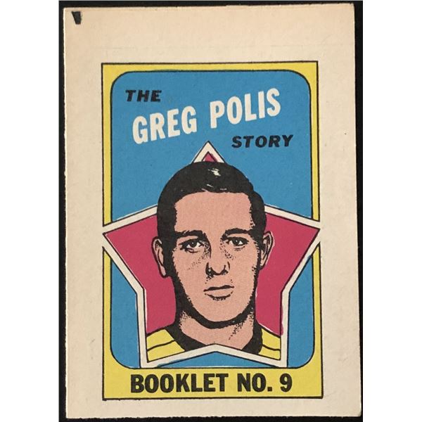 1971-72 O-PEE-CHEE GREG POLIS