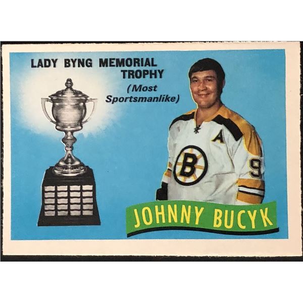 1971-72 O-PEE-CHEE JOHNNY BUCYK (HOF)