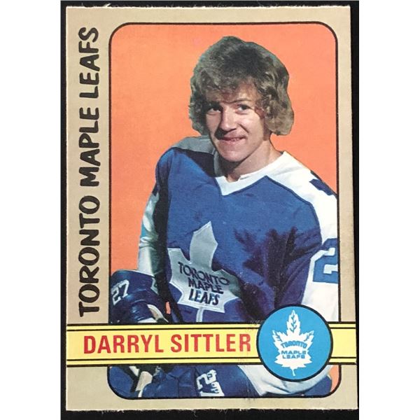 1972-73 O-PEE-CHEE DARRYL SITTLER (HOF)