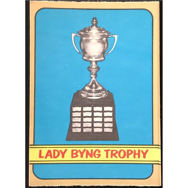 1972-73 O-PEE-CHEE LADY BYNG TROPHY