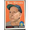 Image 1 : 1958 TOPPS ROY SIEVERS