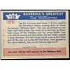 Image 2 : 1959 FLEER TED WILLIAMS (HOF)