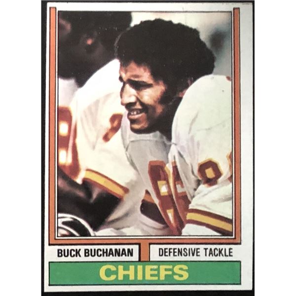 1974 TOPPS BUCK BUCHANAN (HOF)