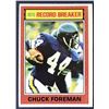 Image 1 : 1976 TOPPS CHUCK FOREMAN (HOF) RB