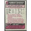 Image 2 : 1977 TOPPS AHMAD RASHAD