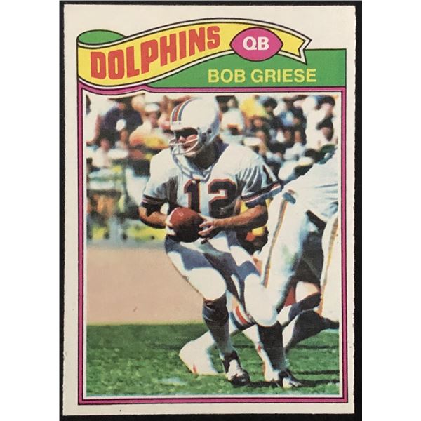 1977 TOPPS BOB GRIESE (HOF)