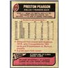 Image 2 : 1977 TOPPS PRESTON PEARSON