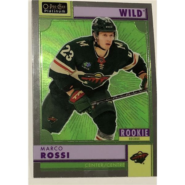 2022-23 O-PEE-CHEE PLATINUM MARCO ROSSI ROOKIE CARD