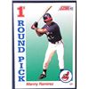 Image 1 : 1992 SCORE MANNY RAMIREZ ROOKIE CARD