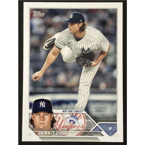 2022 TOPPS GERRIT COLE