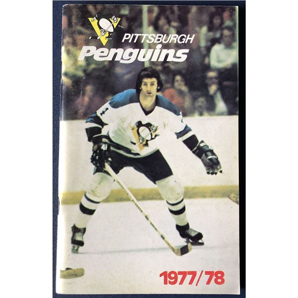 1977-78 Pittsburgh Penguins Media Guide