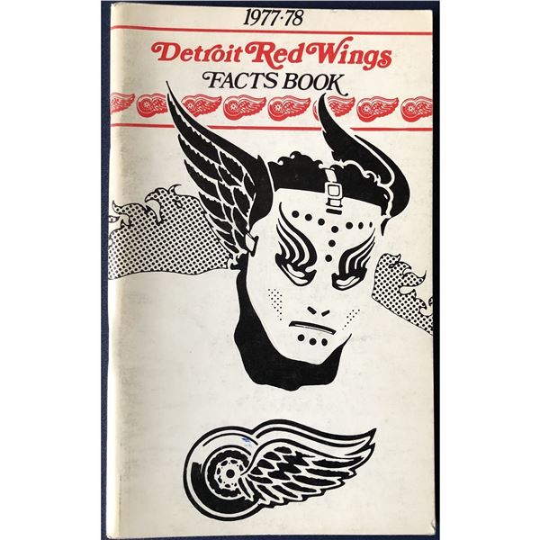 DETROIT RED WINGS 1977-78 MEDIA GUIDE