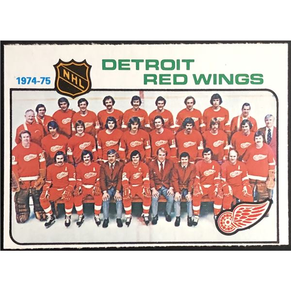 1975-76 O-PEE-CHEE DETROIT RED WINGS