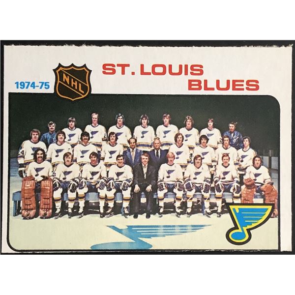 1975-76 O-PEE-CHEE ST. LOUIS BLUES