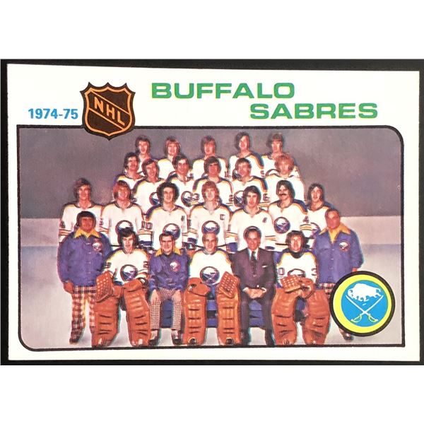 1975-76 TOPPS BUFFALO SABRES