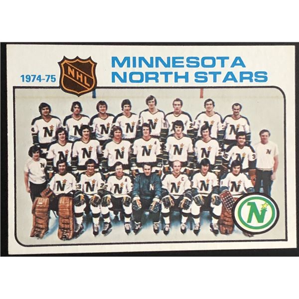 1975-76 TOPPS MINNESOTA NORTH STARS