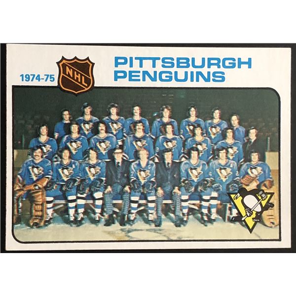 1975-76 TOPPS PITTSBURGH PENGUINS