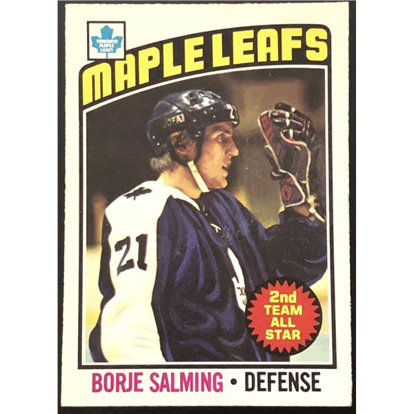 1976-77 O-PEE-CHEE BORJE SALMING (HOF)