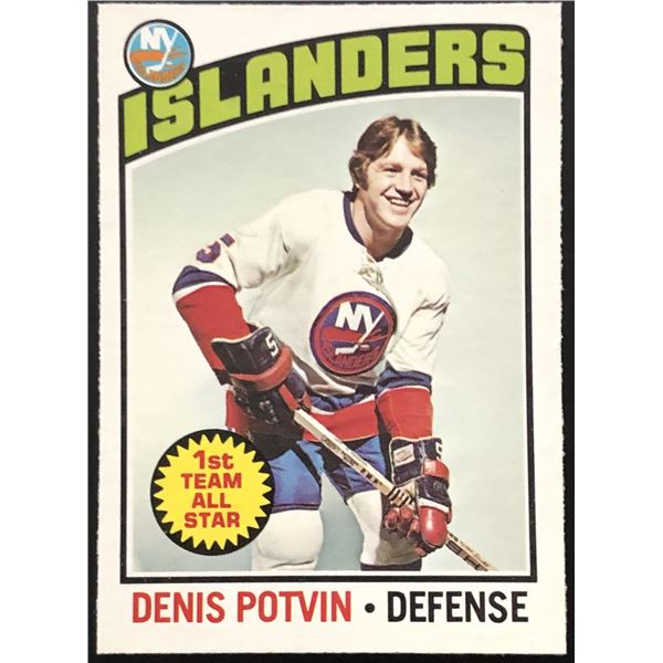 1976-77 O-PEE-CHEE DENIS POTVIN (HOF)