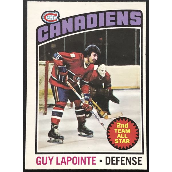 1976-77 O-PEE-CHEE GUY LAPOINTE (HOF)