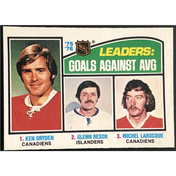 1976-77 O-PEE-CHEE KEN DRYDEN (HOF)