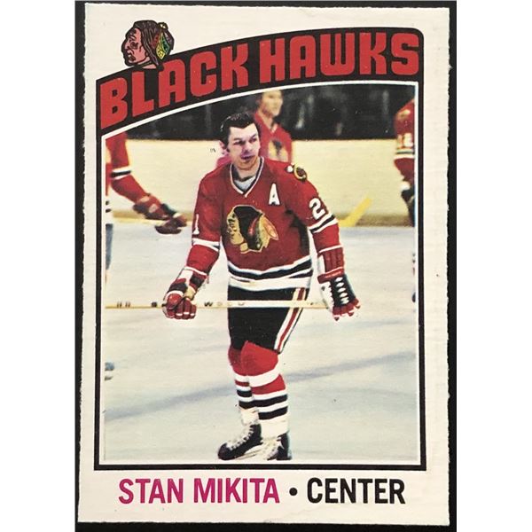 1976-77 O-PEE-CHEE STAN MIKITA (HOF)