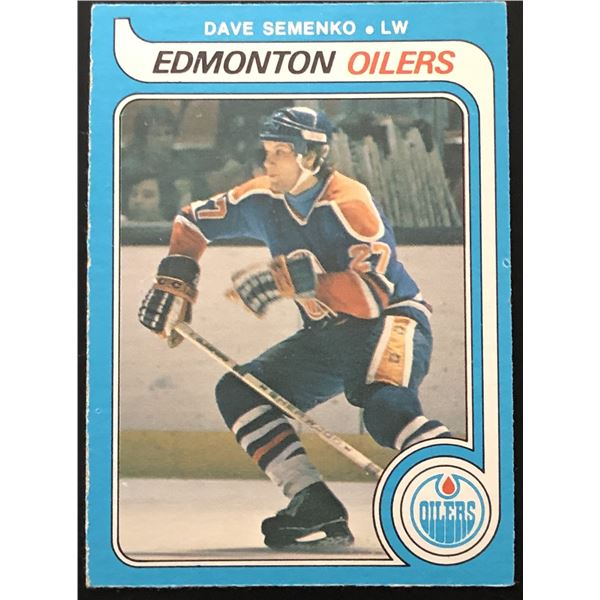 1979-80 O-PEE-CHEE DAVE SEMENKO ROOKIE CARD