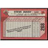 Image 2 : 1989 BOWMAN STEVE AVERY ROOKIE CARD