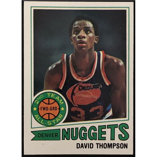 1977-78 TOPPS DAVID THOMPSON (HOF)